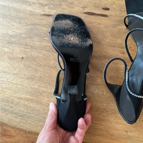 Vera Wang heels decorated by small crystals size 8 - Picture 7 of 9